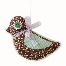 Floral decorative hanging bird